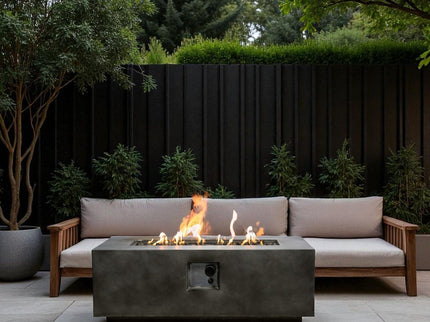 Lightweight Design Propane / Natural Gas Fire Pit Table