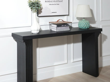 Console Table With Decorative Molding