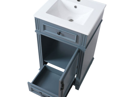 Bathroom Vanity With Sink, Drawer & Soft Closing Door