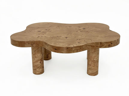 Cloud Shaped Coffee Table With 4 Round Legs