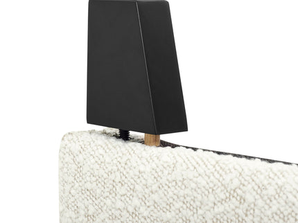 Platform Bed & Upholstered Headboard
