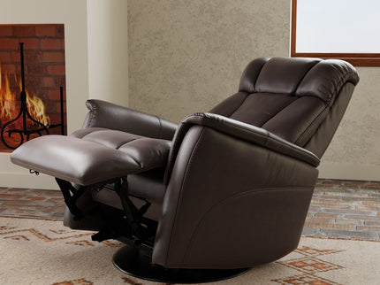 Bentley - Swivel Glider Recliner With Manual Adjustable Headrest & Footrest