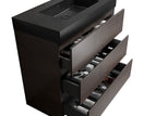 Black / 36''W x 18''D x 37''H
