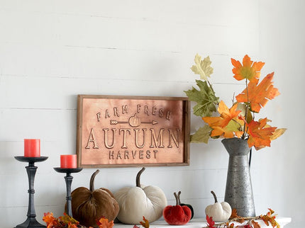 Paper Maple Leaf Spray, Botanicals Decor For Harvest Festival Fall Festival & Thanksgiving Table Decorations
