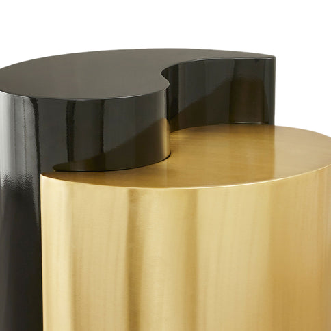 Ying Yang - Coffee Table - Gold / Black