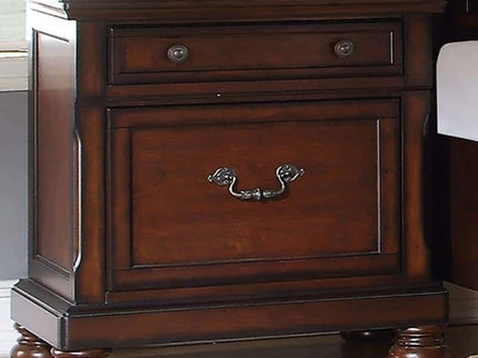 3 Piece Bedroom Set, Bed With 2 Nightstands