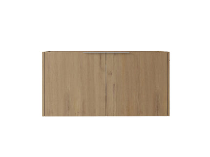 Floating Bathroom Vanity Cabinet With Soft Close Double Doors, Spacious Interior Storage, Wall Mounted, Cabinet Only