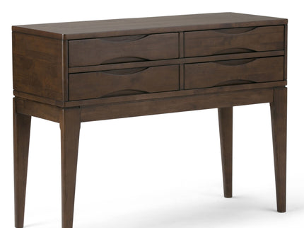 Harper - Hallway Console Table - Walnut Brown