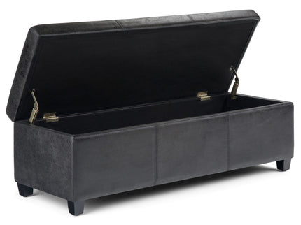 Avalon - Contemporary Storage Ottoman Bench