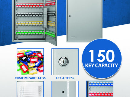 Adjustable Key Cabinet With Lock