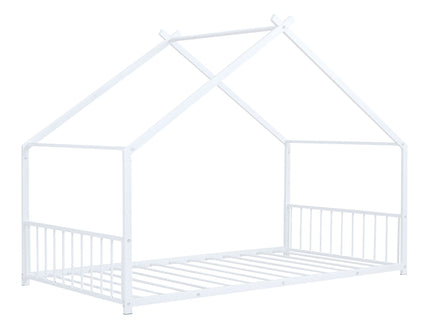 Metal House Bed