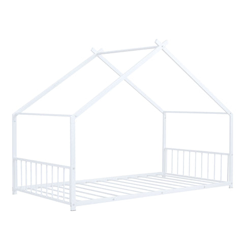 Metal House Bed
