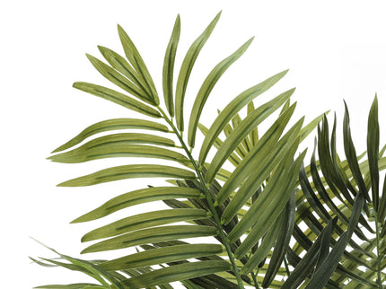 47" Tall, Artificial Plant, Areca Palm Tree, Indoor, Faux, Fake, Floor, Greenery, Potted, Real Touch, Decorative - Green / Black