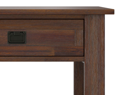 Monroe - Rectangular Coffee Table With Drawers - Brown