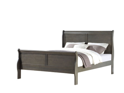 Louis Philippe - Sleigh Style Bed