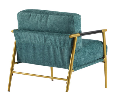 Modern Accent Chair With Cushions, Cozy Seating