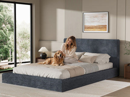 Airframe - Upholstered Bed Frame, Cloud Soft Headboard