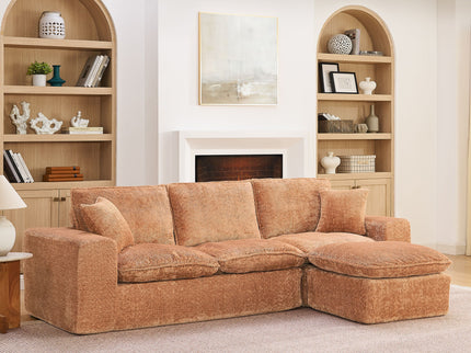 Sectional Sofa With Moveable Ottoman