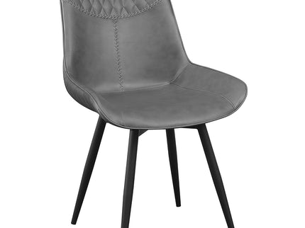 Tufted Swivel Side Chair (Set of 2) - Gray