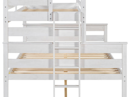 Detachable Design Bunk Bed With Ladder