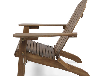 Aurascape - Outdoor Acacia Wood Foldable Adirondack Chair