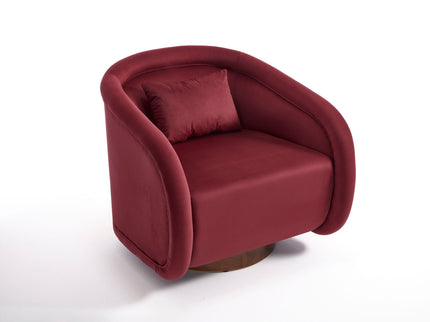 Swivel Accent Chair With 360 Degree Rotating