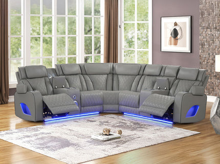 Fortuner - Power Recliner Sectional Sofa