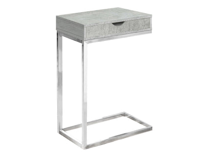 Accent Table, C - Shaped Contemporary Elegant Desig