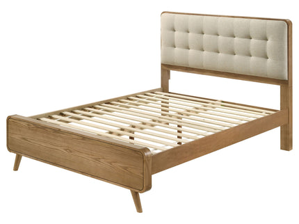 Winston - Platform Bed With Upholstered Headboard
