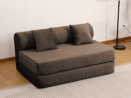 Convertible Sofa Bed, 2 Seater Fold Out Floor Couch
