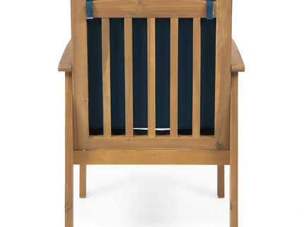 Casa - Acacia Club Chair Coastal Classic Outdoor Seating, Waterproof Fabric