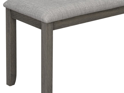 6 Piece Dining Table Set With Ergonomic Seating