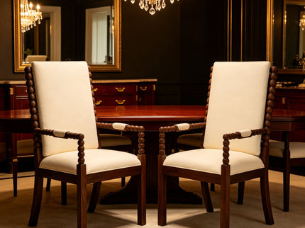 Dining Chairs With Ergonomic Design (Set of 2)