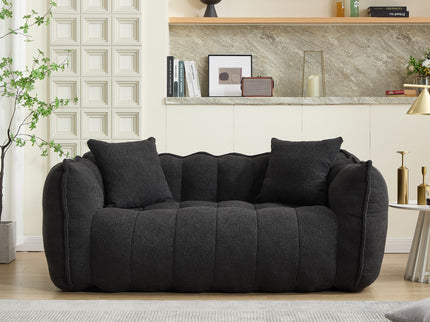 Cozy Beanbag Chair With High Resilience Foam Core For 2