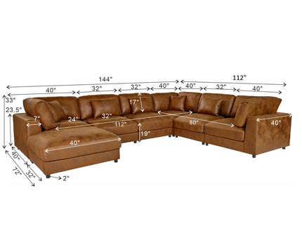 Modular Sectional With Removable Cushions