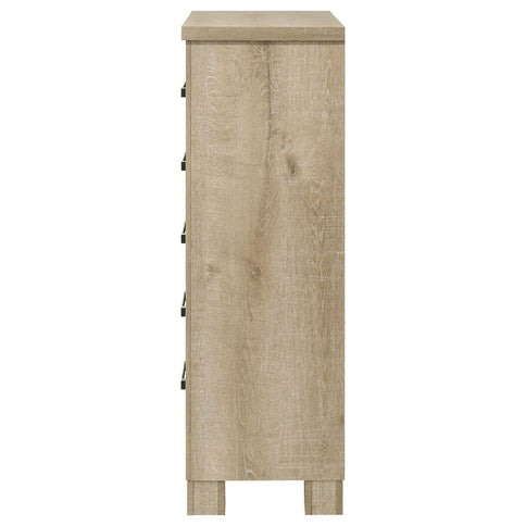 Sansome - 5 Drawer Bedroom Chest - Oak