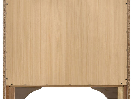 Transitional 2 Drawer Nightstand With Hidden Jewelry Tray