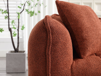 Cozy Beanbag Chair With High Resilience Foam Core For 2