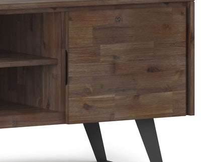 Lowry - TV Media Stand - Rustic Natural Aged Brown