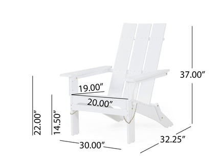 Aurascape - Outdoor Comfort Foldable Adirondack Chair