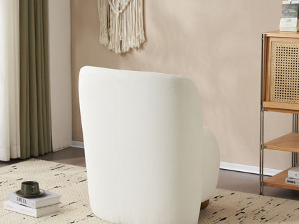 Modern Low Back Accent Upholstered Armless Living Room Chairs, Round Feet