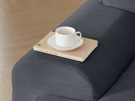 L Shaped Modular Sectional Sofa And Movable Ottoman