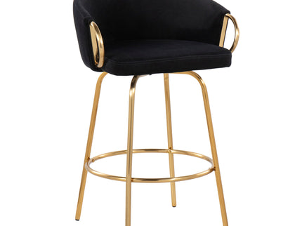 Claire - Contemporary & Glam Counter Stool (Set of 2)