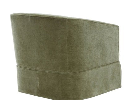 Elm - Skirted Swivel Chair