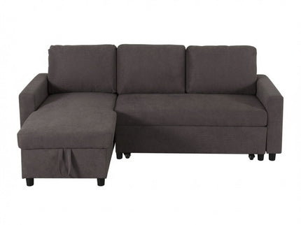 L - Shaped Convertible Sofa Bed With Storage Chaise