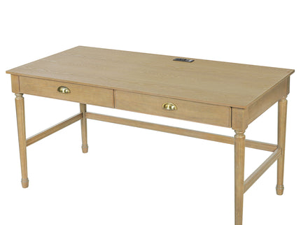 Modern Writing Desk With Drawers For Home Office