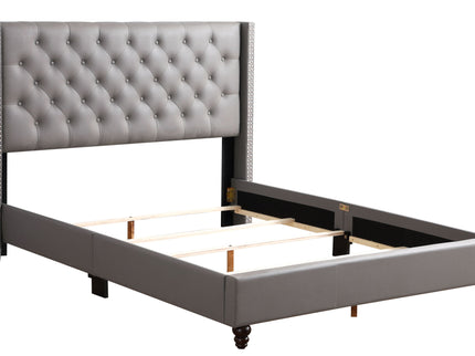 Nailhead Bed Transitional Vibrant