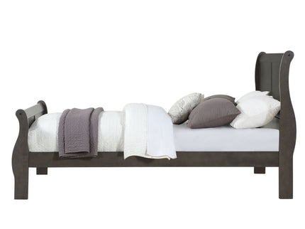 Louis Philippe - Sleigh Style Bed