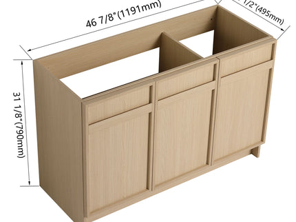 Modern Freestanding Bathroom Vanity & Soft Close Cabinet Doors