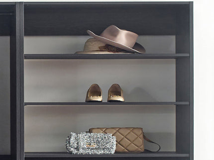 Monica - Walk-In Closet System With Spacious Drawer - Gray